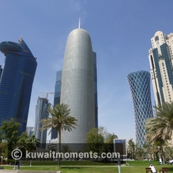 The Doha Tower has no central core