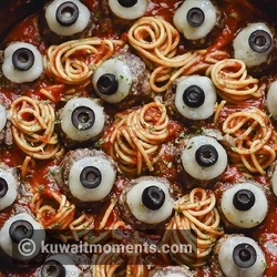 Monster Eyeball Meatballs