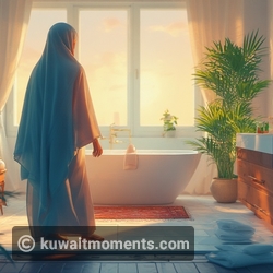 Move gently and shower after sweating